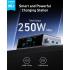 Anker Prime Charger, 250W GaN Prime USB C Charging Station, Ultra-Fast 6-Port, 2.26" LCD Display and Smart Control Dial, Compatible with MacBook Pro/Air, iPhone 16/15/14, Galaxy, and More - Silver